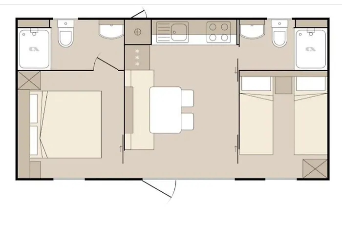 Campsite Mobile Home Sole III Biograd Na Moru